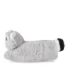 Chaussons GRIS Garçon Motif Animal A Enfiler