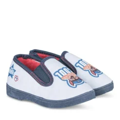 Chaussons GRIS Garçon Motif Animal A Enfiler