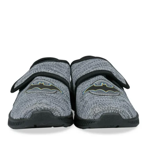 Chaussons GRIS Garçon Motif Uni Scratch