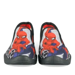 Chaussons GRIS Garçon Motif Uni A Enfiler