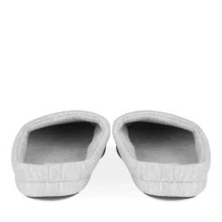 Chaussons GRIS Garçon Motif Uni A Enfiler