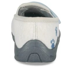 Chaussons GRIS Garçon Motif Uni A Enfiler