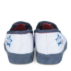 Chaussons GRIS Garçon Motif Animal A Enfiler