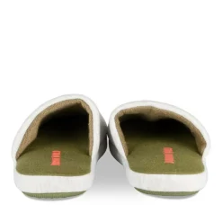 Chaussons GRIS Garçon Motif Dinosaure A Enfiler