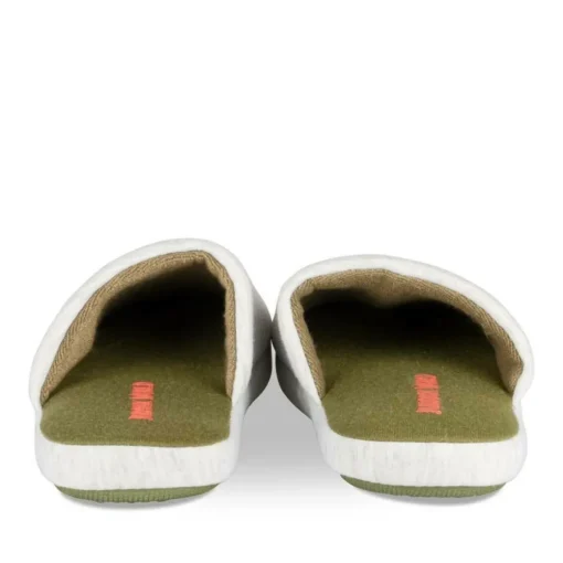 Chaussons GRIS Garçon Motif Dinosaure A Enfiler