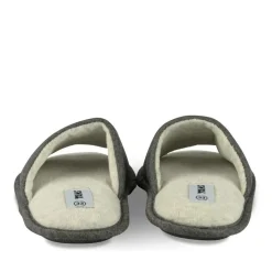 Chaussons GRIS Garçon Motif Dinosaure A Enfiler