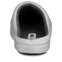 Chaussons GRIS Garçon Motif Uni A Enfiler