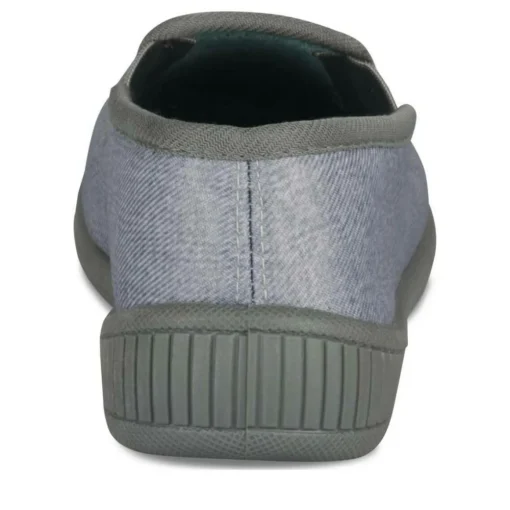 Chaussons GRIS Garçon Motif Dinosaure A Enfiler