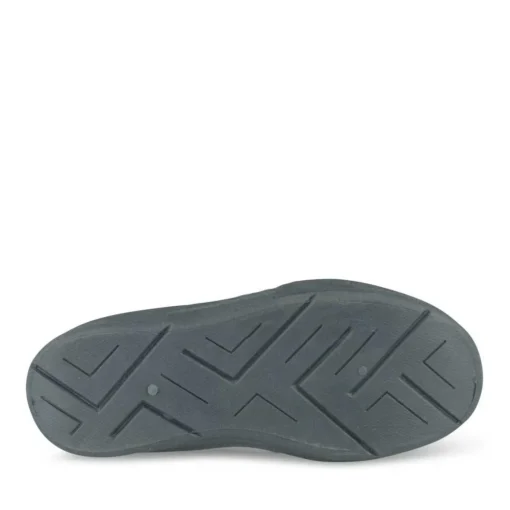Chaussons GRIS Garçon Motif Uni Elastique