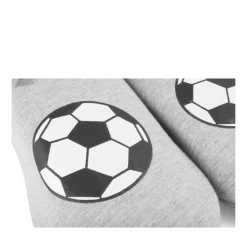 Chaussons GRIS Garçon Motif Uni A Enfiler
