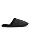 Chaussons GRIS Homme Motif Uni A Enfiler