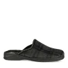 Chaussons GRIS Homme Motif Uni A Enfiler