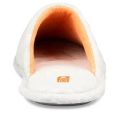 Chaussons GRIS Homme Motif Uni A Enfiler