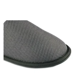 Chaussons GRIS Homme Motif Uni A Enfiler