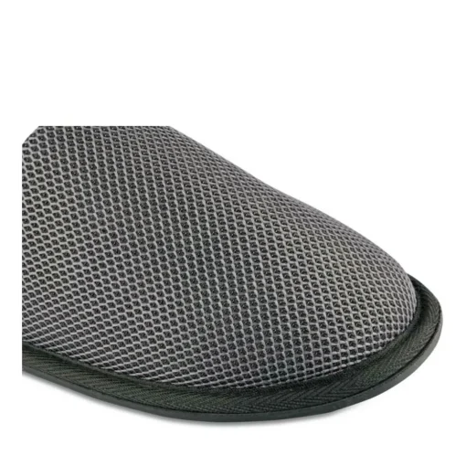 Chaussons GRIS Homme Motif Uni A Enfiler