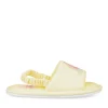 Chaussons JAUNE Fille Elastique
