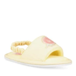 Chaussons JAUNE Fille Elastique