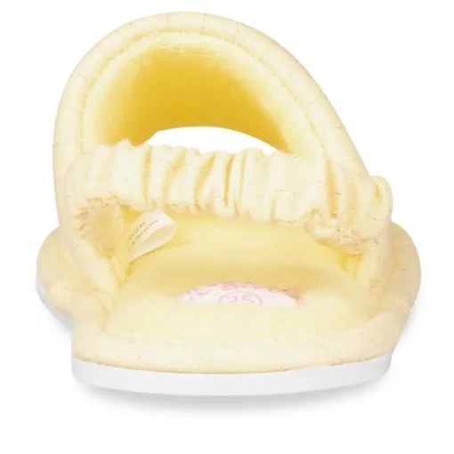 Chaussons JAUNE Fille Elastique