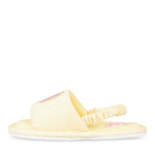 Chaussons JAUNE Fille Elastique