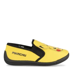 Chaussons JAUNE Garçon Motif Uni A Enfiler