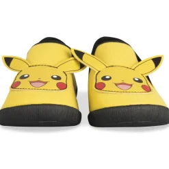 Chaussons JAUNE Garçon Motif Uni A Enfiler