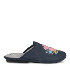 Chaussons JEANS Homme Motif Uni A Enfiler