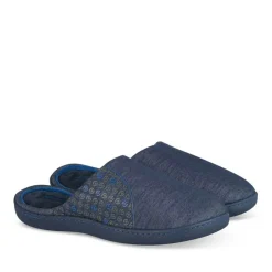 Chaussons JEANS Homme Motif Uni A Enfiler