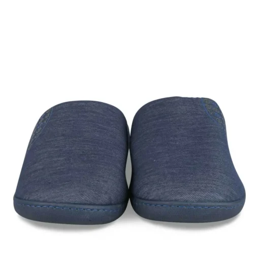Chaussons JEANS Homme Motif Uni A Enfiler