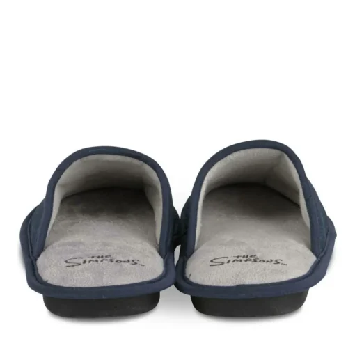 Chaussons JEANS Homme Motif Uni A Enfiler