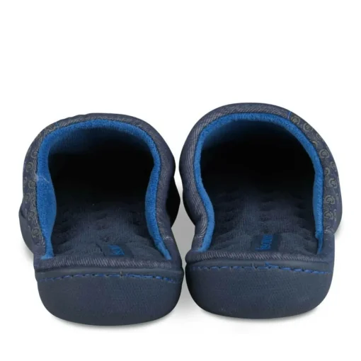 Chaussons JEANS Homme Motif Uni A Enfiler