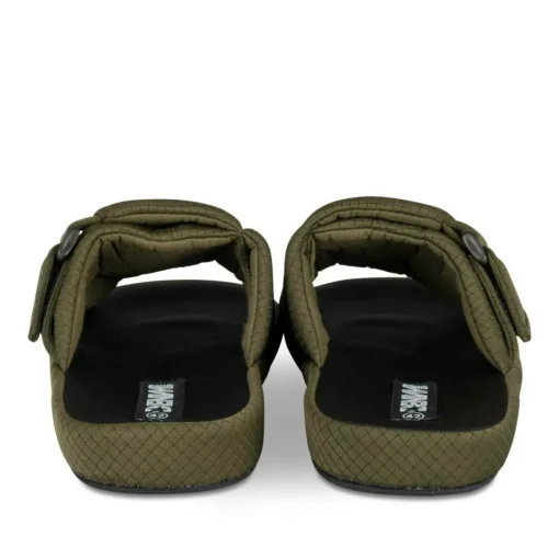 Chaussons KAKI Homme Motif Uni A Enfiler