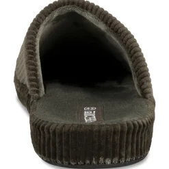 Chaussons KAKI Homme Motif Uni A Enfiler
