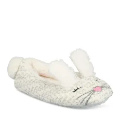 Chaussons Lapin BLANC LOVELY SKULL