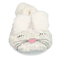 Chaussons Lapin BLANC LOVELY SKULL