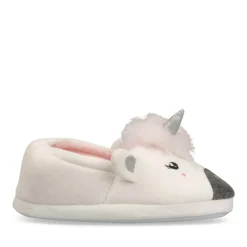 Chaussons Licorne BLANC LOVELY SKULL