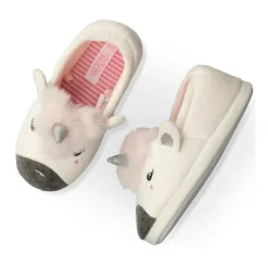 Chaussons Licorne BLANC LOVELY SKULL