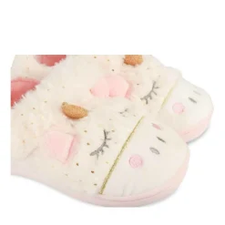 Chaussons Licorne BLANC NINI & GIRLS