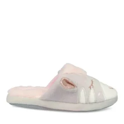 Chaussons Licorne GRIS LOVELY SKULL