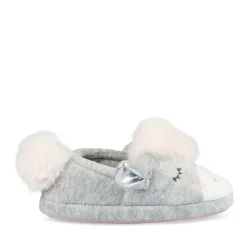 Chaussons Licorne GRIS NINI & GIRLS