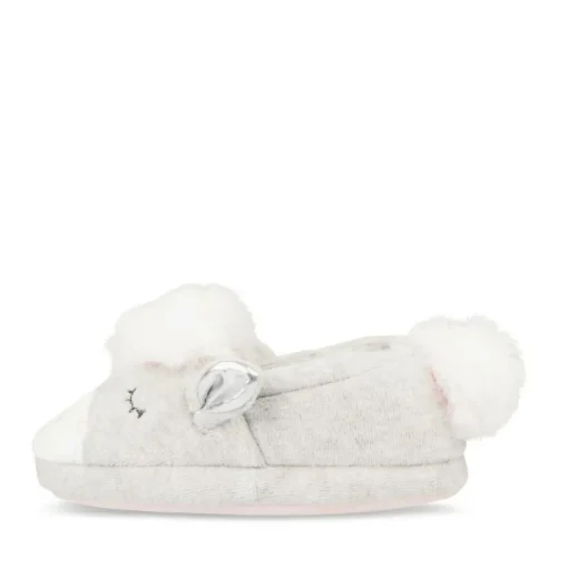 Chaussons Licorne GRIS NINI & GIRLS