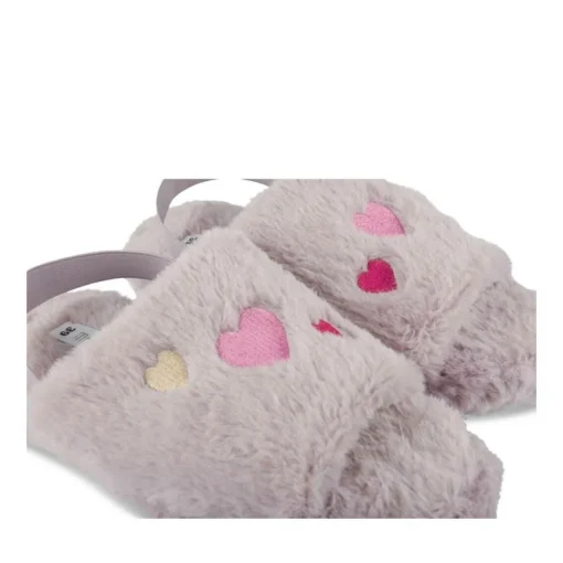 Chaussons LILAS Femme Motif Uni Elastique