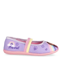 Chaussons LILAS Fille Motif Multicolore Elastique