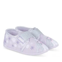 Chaussons LILAS Fille Motif Uni Elastique