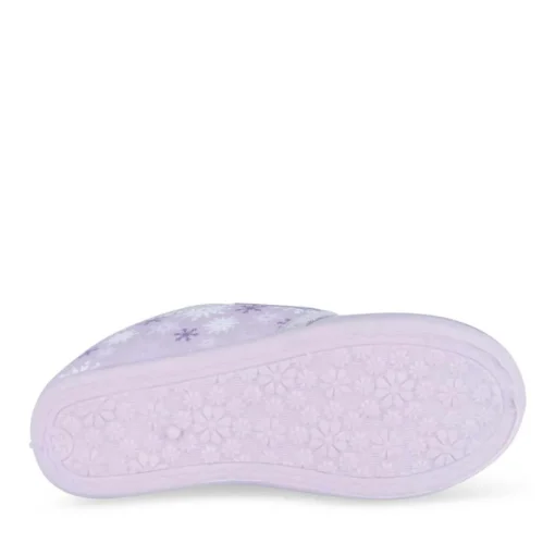 Chaussons LILAS Fille Motif Uni Elastique