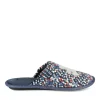Chaussons MARINE Femme Motif A Pois A Enfiler