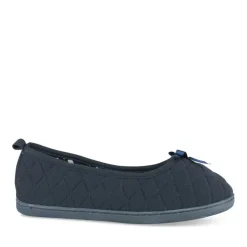 Chaussons MARINE Femme Motif Uni A Enfiler