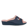 Chaussons MARINE Femme Motif Uni A Enfiler