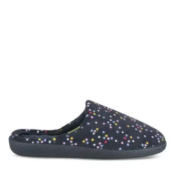 Chaussons MARINE Femme Motif A Pois A Enfiler