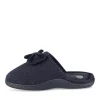 Chaussons MARINE Femme Motif Uni A Enfiler