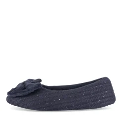 Chaussons MARINE Femme Motif Uni A Enfiler
